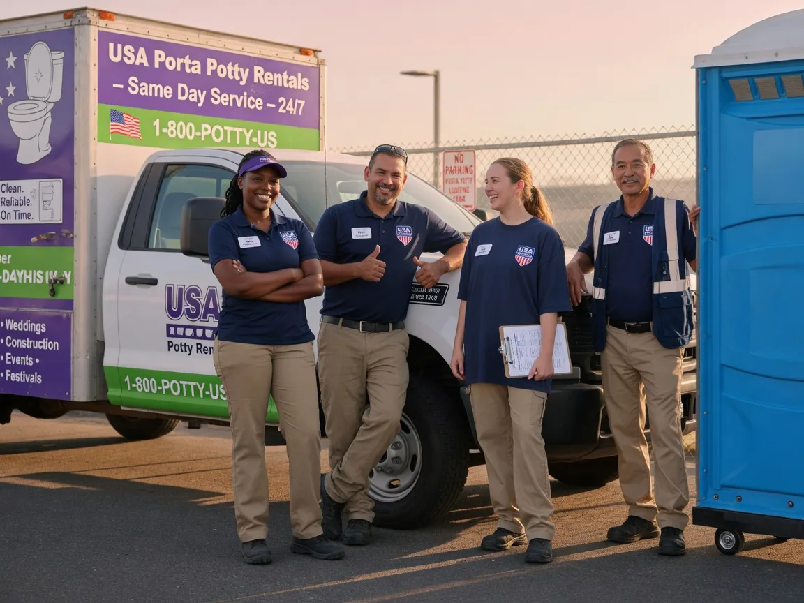 Porta Potty Rental company in New Jersey